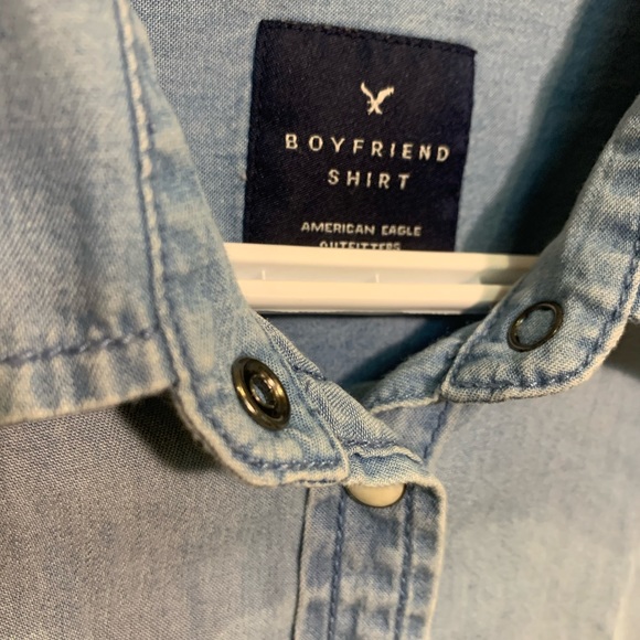 American Eagle Outfitters Boyfriend Shirt - Picture 4 of 7